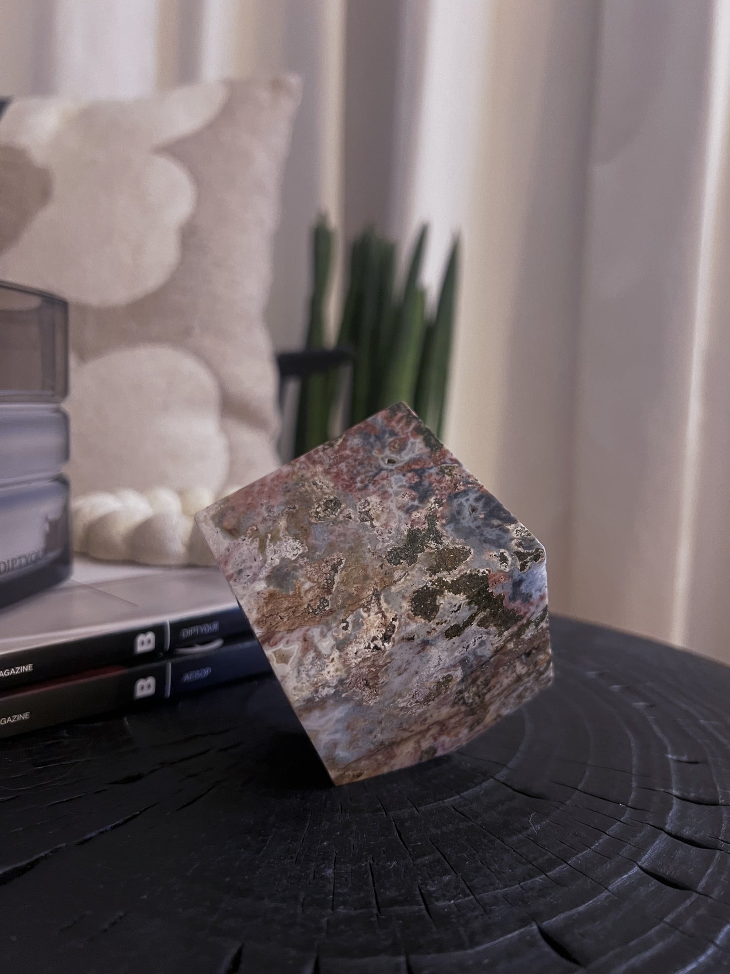 Ocean Jasper Cube