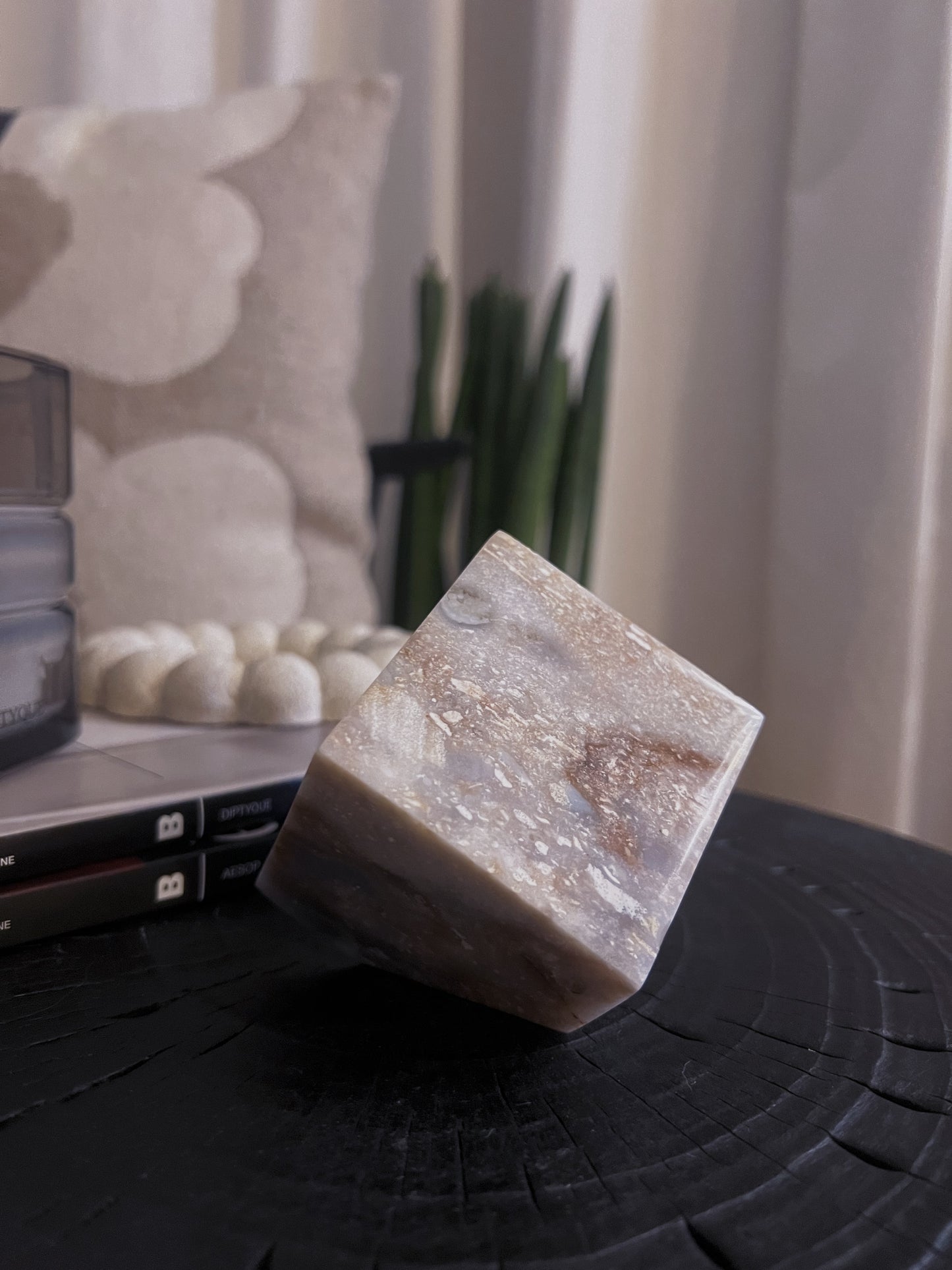 Ocean Jasper Cube