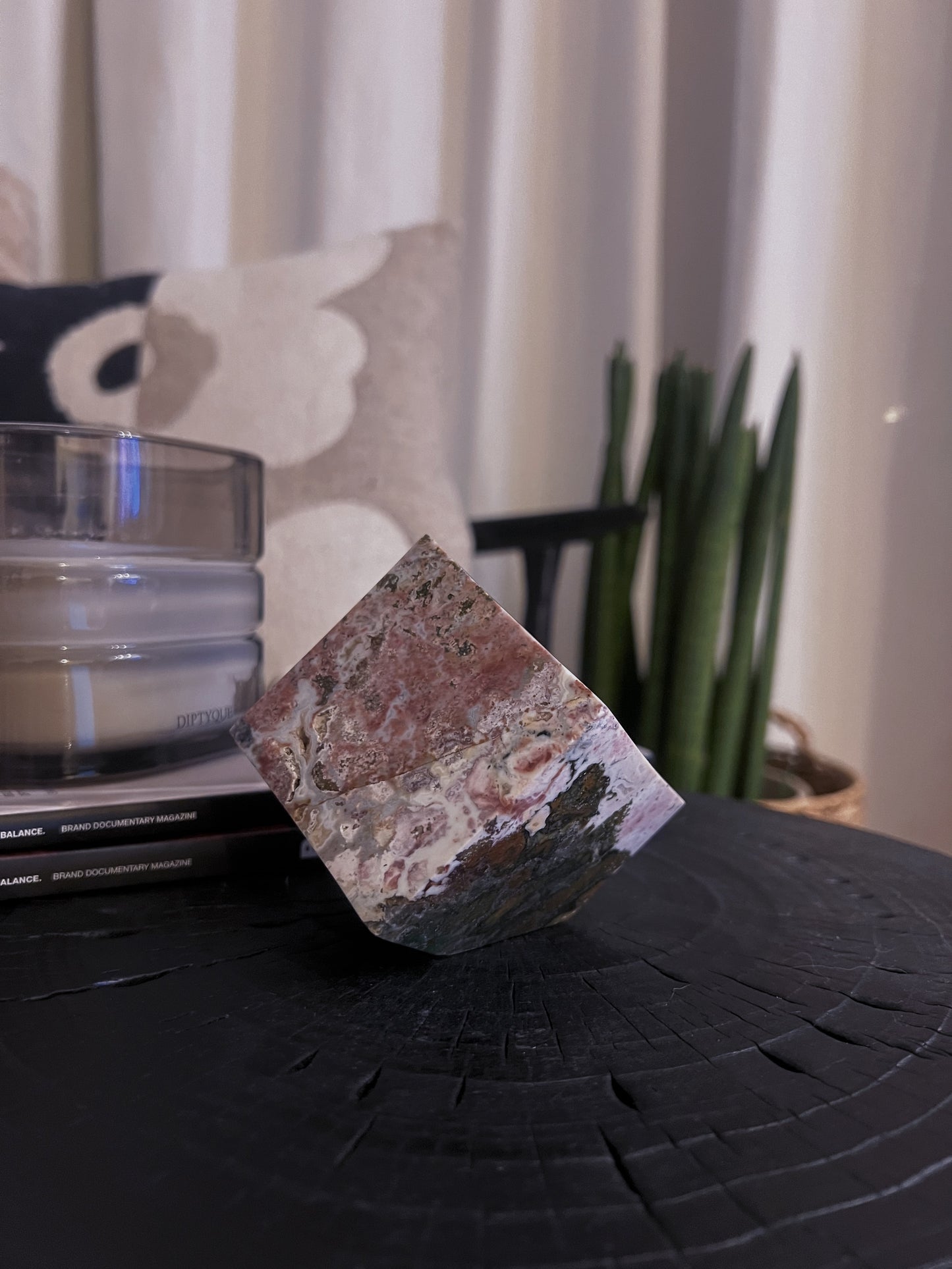 Ocean Jasper Cube