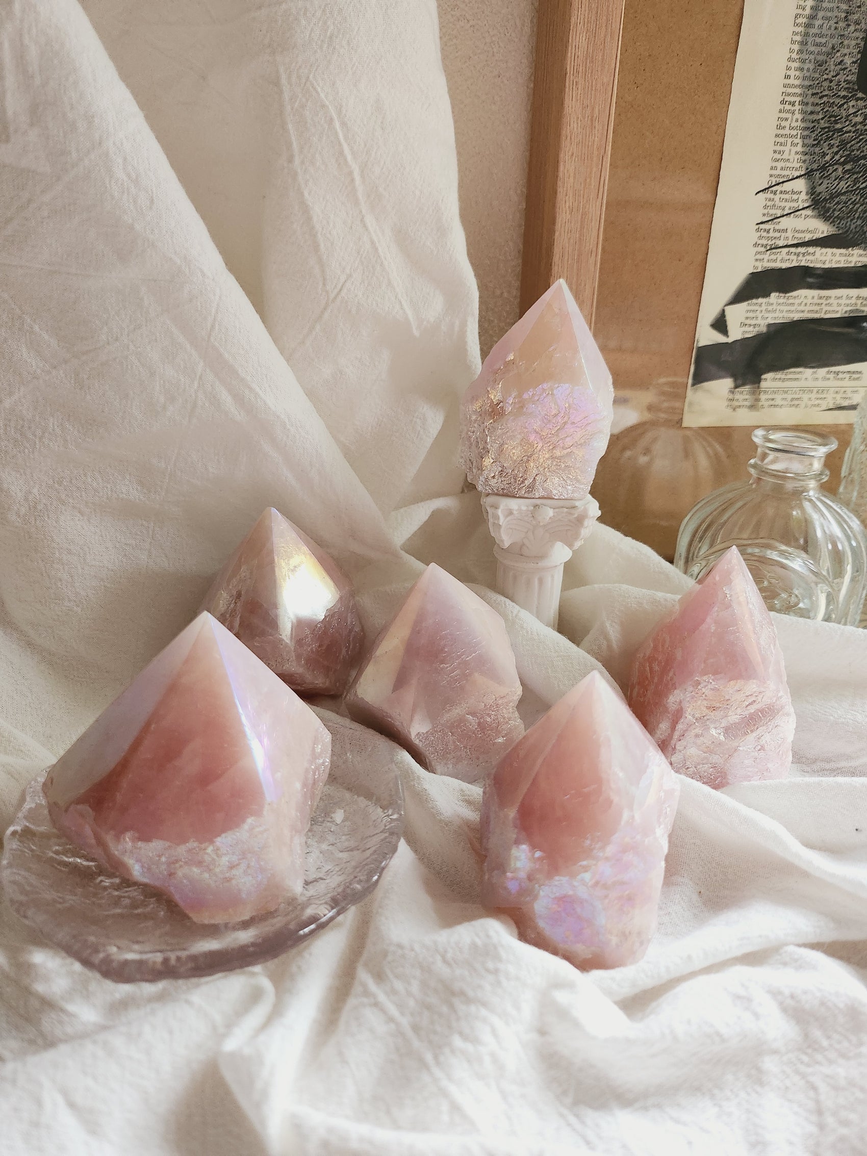 Rose Quartz Aura Points