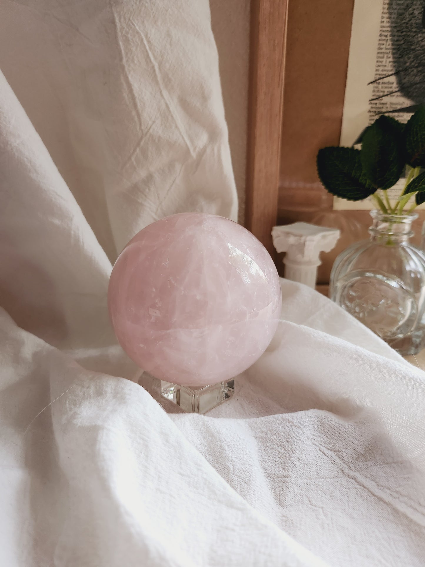 Rose Quartz Sphere (Medium)