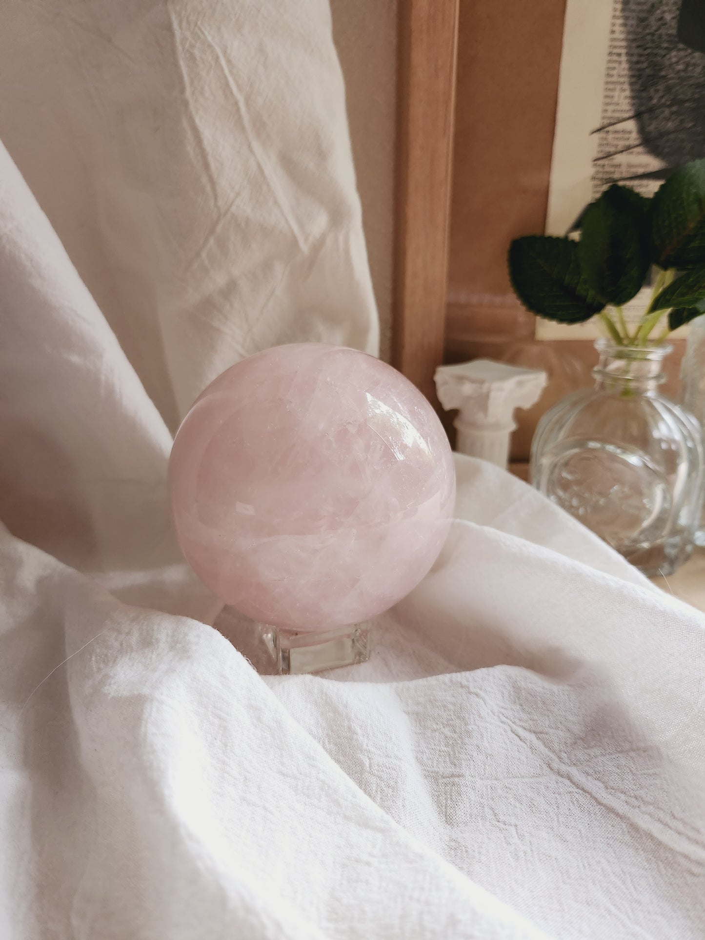 Rose Quartz Sphere (Medium)