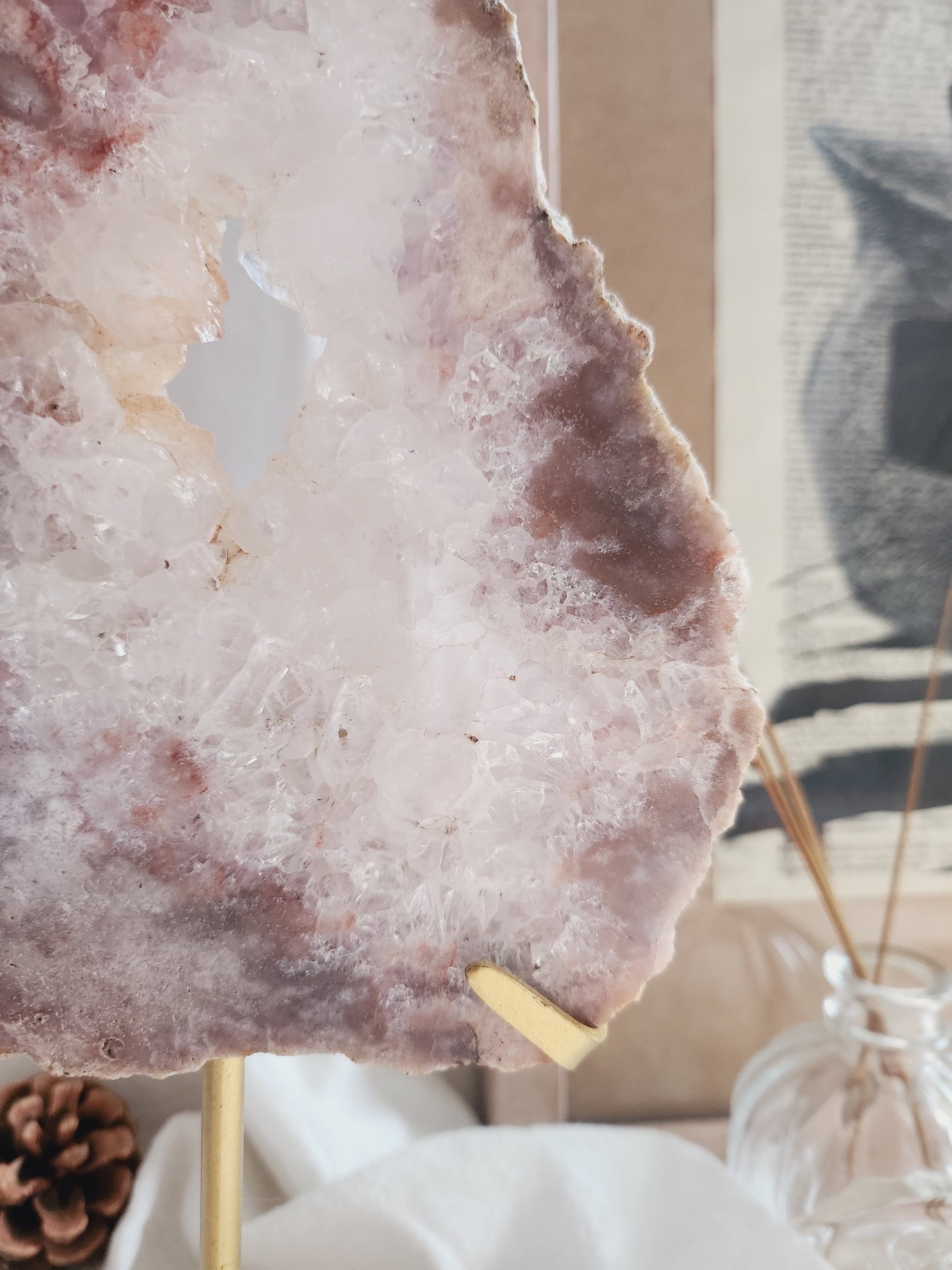 Pink Amethyst Slab