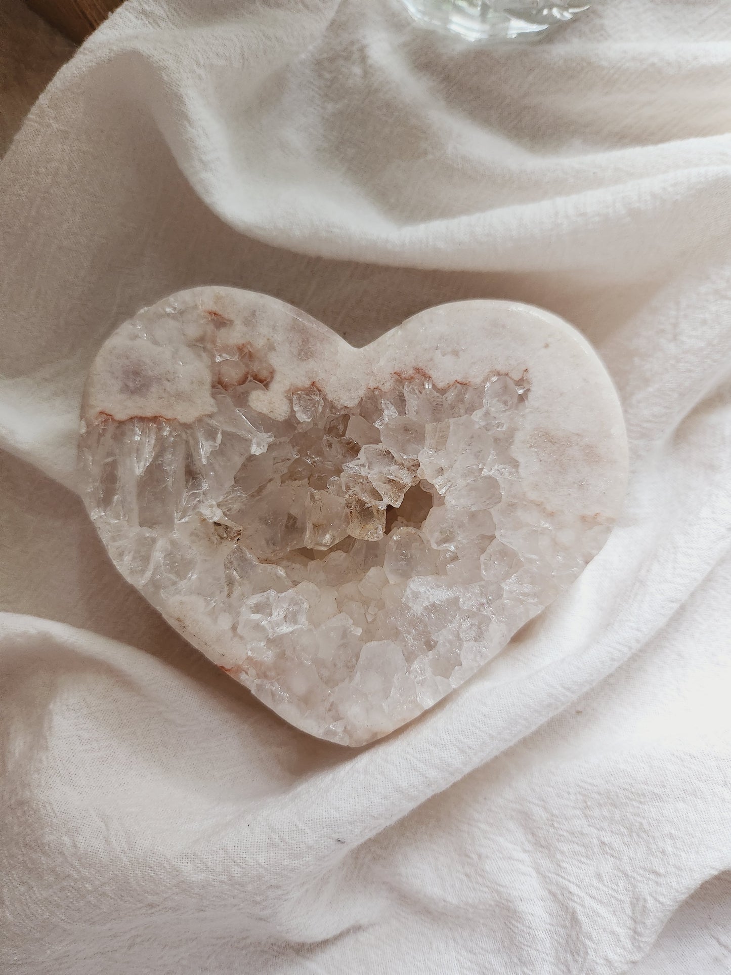 Pink Amethyst Heart