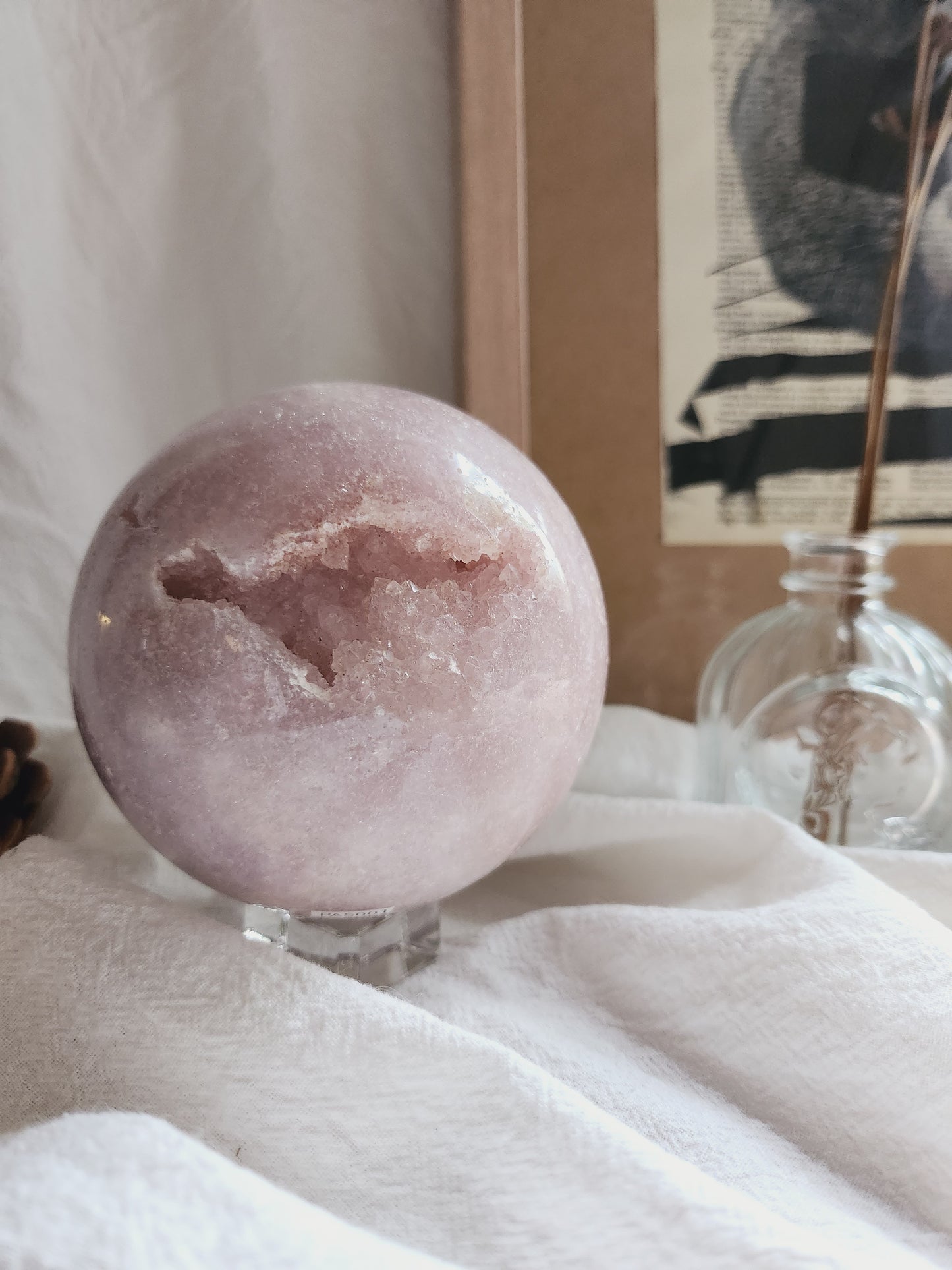 Pink Amethyst Sphere (xLarge)