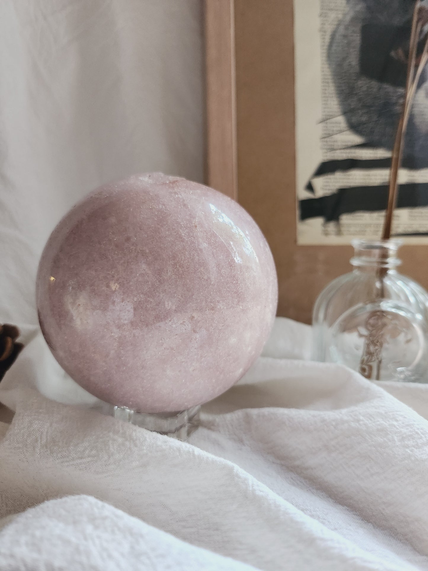 Pink Amethyst Sphere (xLarge)