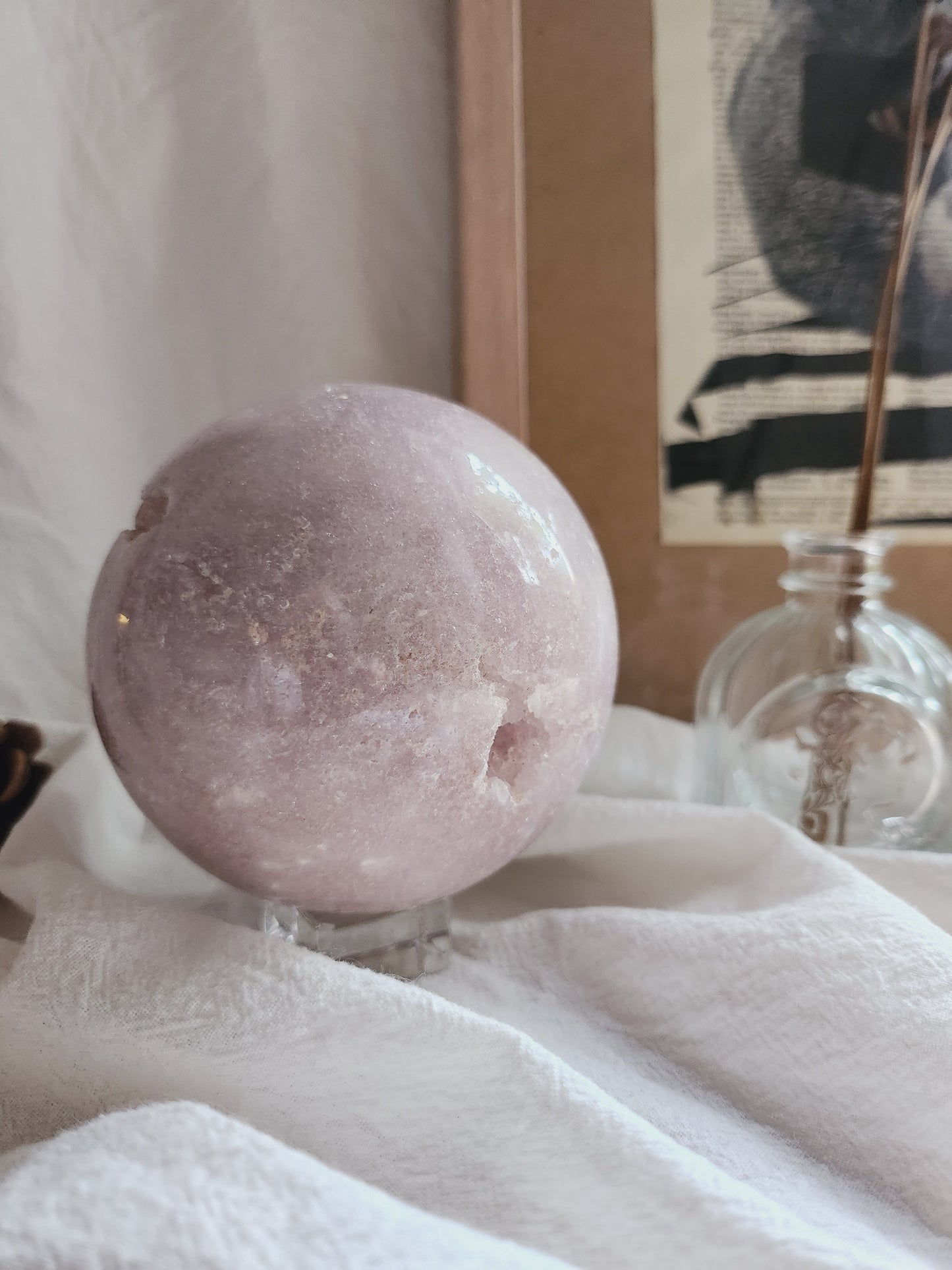 Pink Amethyst Sphere (xLarge)